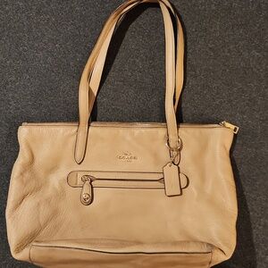 Used Coach Taylor Tote In Pebble Leather